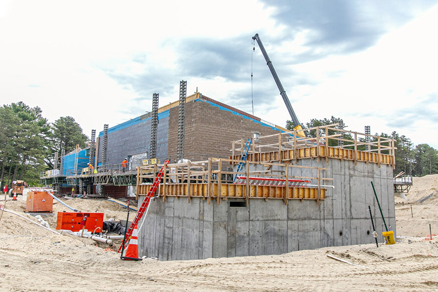 Progress on the Maple Springs Water Purification Plant