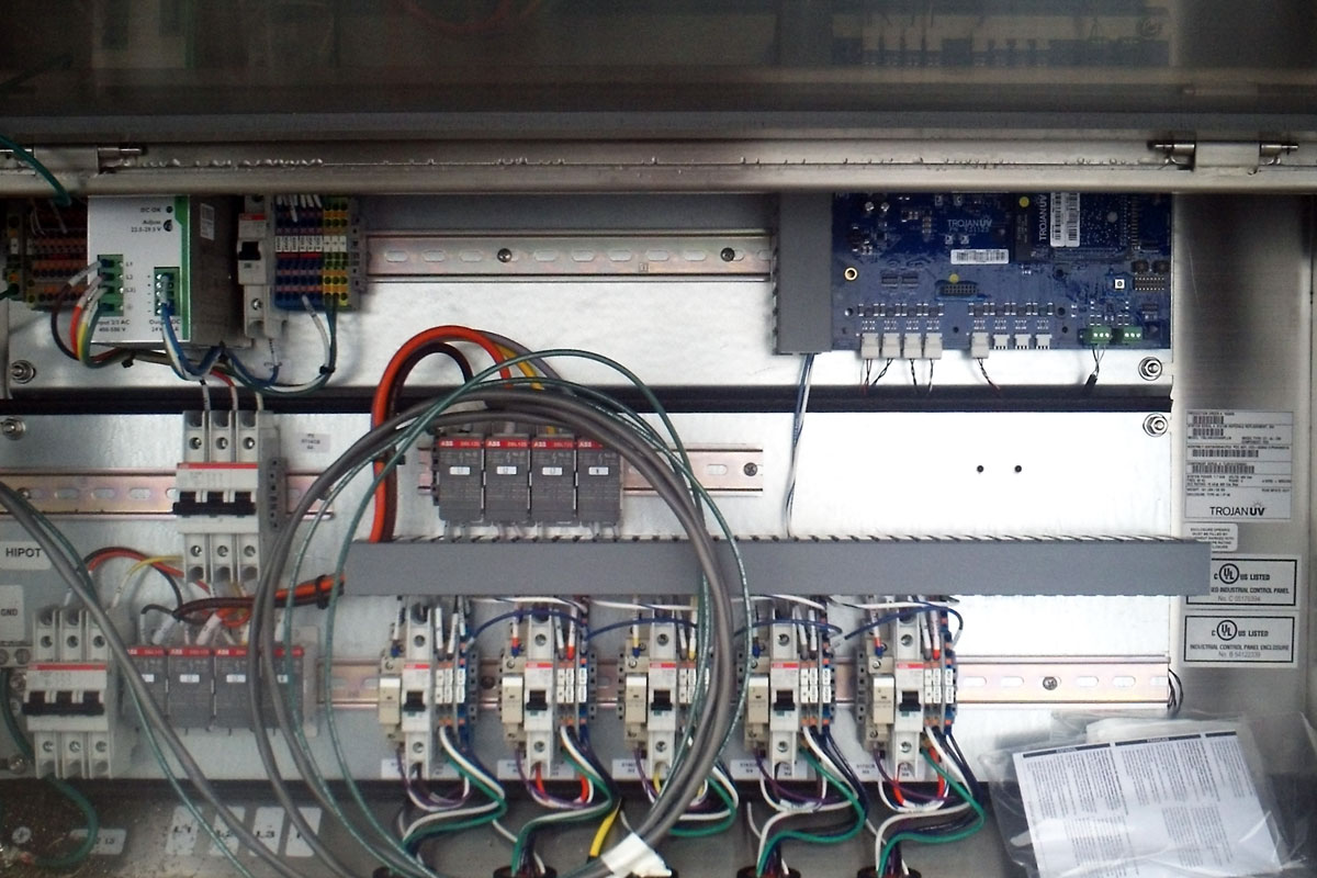 UL certified control panel for the ultraviolet disinfection equipment