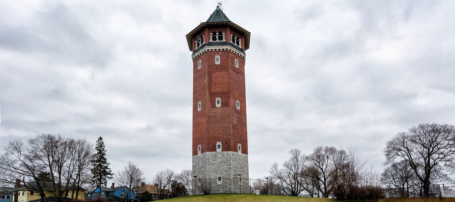 Lawrence Historic Water Tower Repair  Lawrence, MA  Methuen Construction