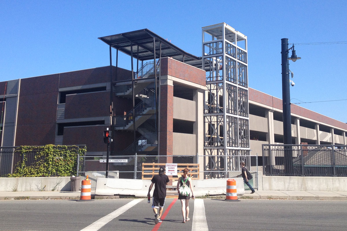 Salem Ma Mbta Station Parking Garage Methuen Construction