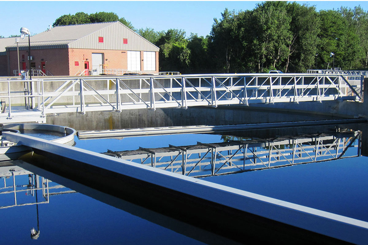 Secondary Clarifier and Phosphorous Treatment Building