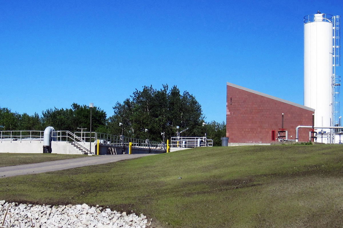 New Primary Structures including a new Lime Silo and Selector Tank