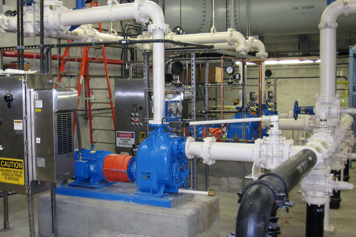 Pumping System to Remove Waste Sludge from the ACTIFLO Process