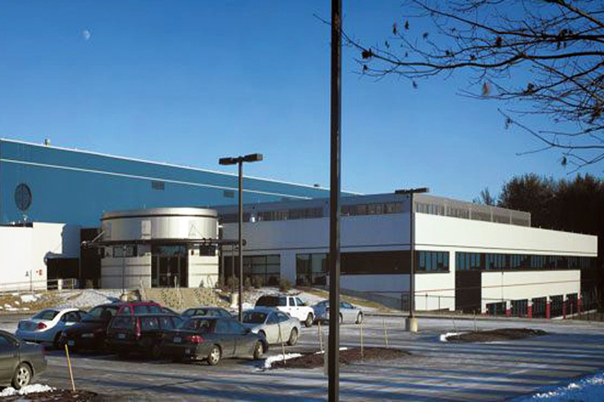 Completed Lonza facility in Portsmouth, NH