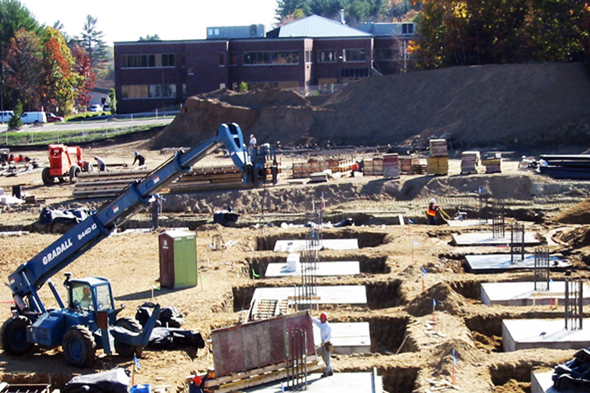 Construction of the new facility in Portsmouth, NH