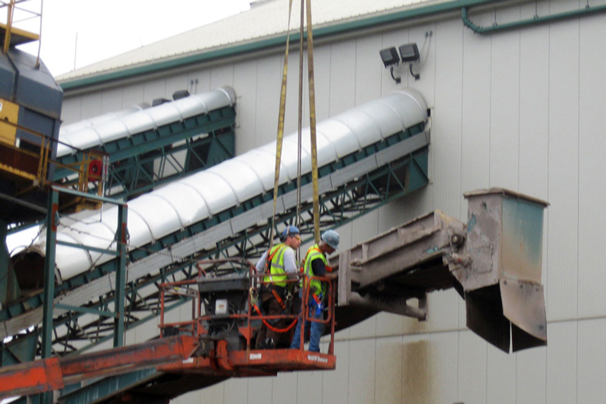 Removing an existing conveyor